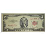 1953 US NOTE  RED SEAL