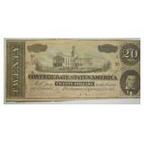 1864 20$ CONFEDERATE NOTE