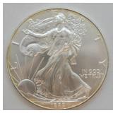 1999 SILVER EAGLE  GEM