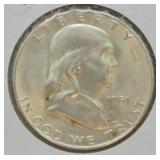 1951 S FRANKLIN HALF AU