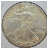2001 SILVER EAGLE  GEM