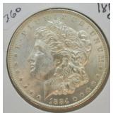 1884 O MORGAN DOLLAR  GEM