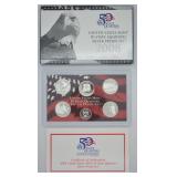 2008 SILVER PROOF QUARTER SET