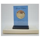 SILVER APOLLO 17 MEDAL