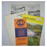 60 pcs. Vintage Railroad Ephemora