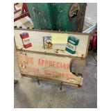 Vintage Advertising Cigarette Display