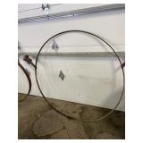 Antique Round Sign Frame