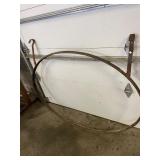 Antique Oval Sign Frame