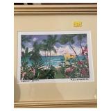 Sail Boat Beach Print