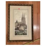 Signed Vintage Print