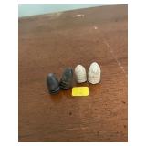 4 Civil War Bullets