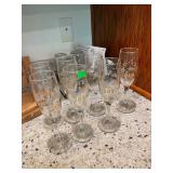 Champaign Glasses Lot