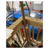 Log Roller and Sledge Hammer