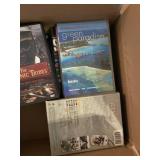 3 Boxes of DVDs
