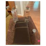 Vintage Bourbon and Scotch Decanters