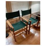 Pair of Wooden Camping Chair