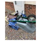 Wheel Barrel and Tarps