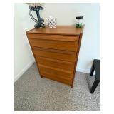 Wooden 5 Drawer Chest