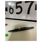 Lead Navy Battleship Model