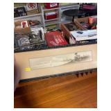 Vintage Ships Painting