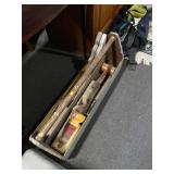 Wooden Toolbox with Tools