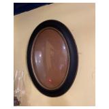 Antique Bubble Glass Frame