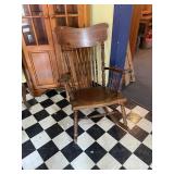 Antique Oak Rocker