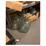 5 Glass Jugs