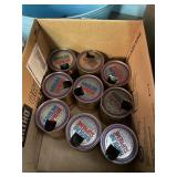 9 Havoline Supreme Oil Cans