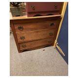 Antique 3 Drawer Chest