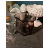 Refrigertator Dish and Milk Glass