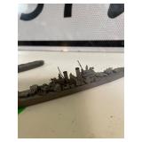 Lead Battleship St Louis Navy Ships Model