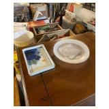 Fish Plates and Pottery Spoon Rest