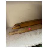 3 Vintage Rolling Pins