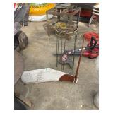 Plant Stand and Nautical Rudder