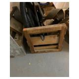 Wooden Crate and Contents