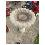 Concrete Bird Bath