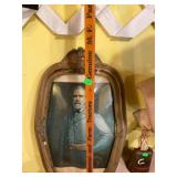 Robert E Lee Print and Eagle Frame