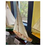 Sloop Boat Model