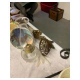 Antique Hanging Oil Lamp