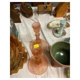 Pair of Satin Candlesticks