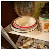 Sifter and Enamel Ware Lot