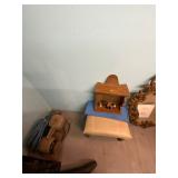 Stool, Shelf, and Thread Lot