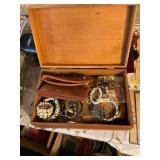 Jewelry Box with Costume Jewelry