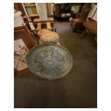 Vintage Brass Metal Tray