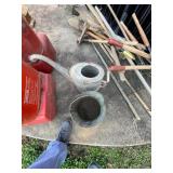 Vintage watering Can and Bucket