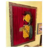 Conquistador Velvet Art Painting