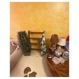 2 Artifical  Trees and Shelf