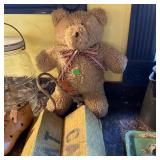 Teddy Bear and Cat Blocks  Lot