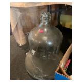 Large Glass Bell Jar Bottle